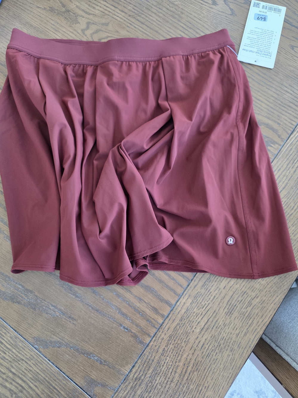lululemon athletica Women's Skort in Deep Rose